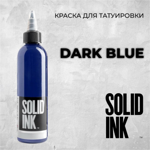 Dark Blue — Solid Ink